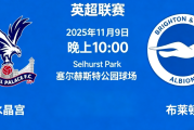 英超联赛 水晶宫VS布莱顿
