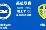 英超联赛  布莱顿VS利兹联